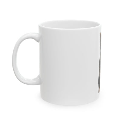 Cute Standing Kitten Ceramic Mug  (11oz/15oz)