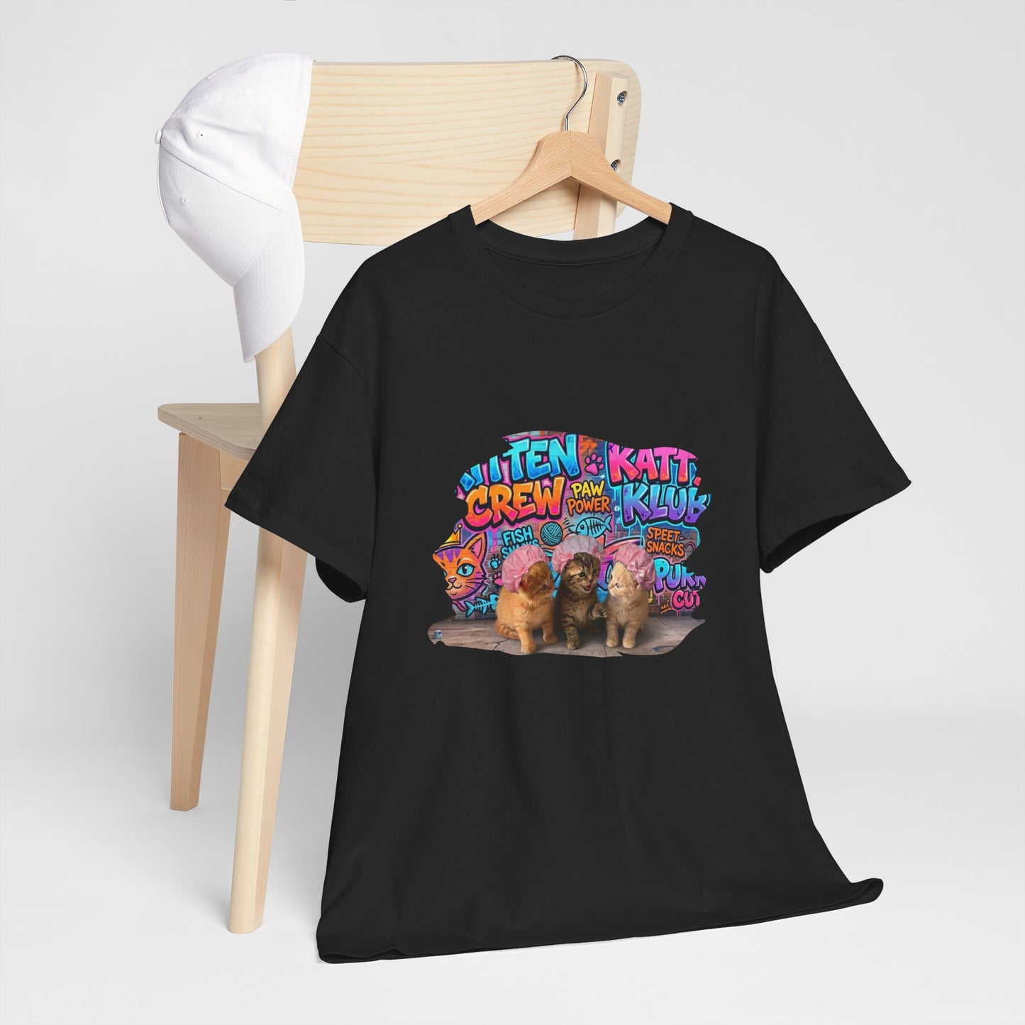 Kitten Crew Graphic Tee — Cute Kittens Cat Lover Shirt