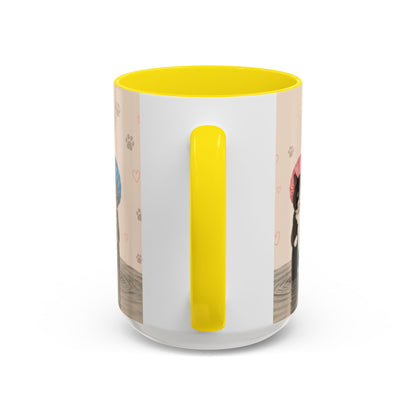 Cute Kittens in Shower Caps Accent Coffee Mug – 11/15oz
