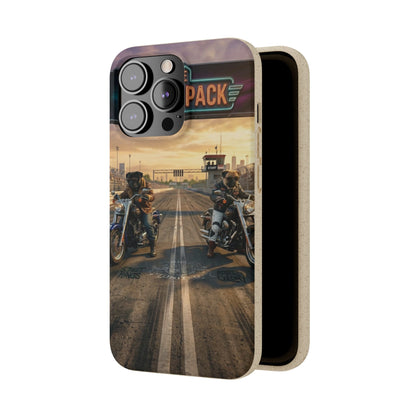 Motorcycle Road Trip Biodegradable Phone Case