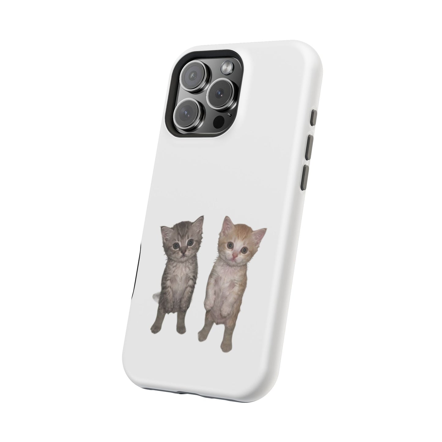 Duo Cute Kitten  Magnetic Impact-Resistant Phone Case