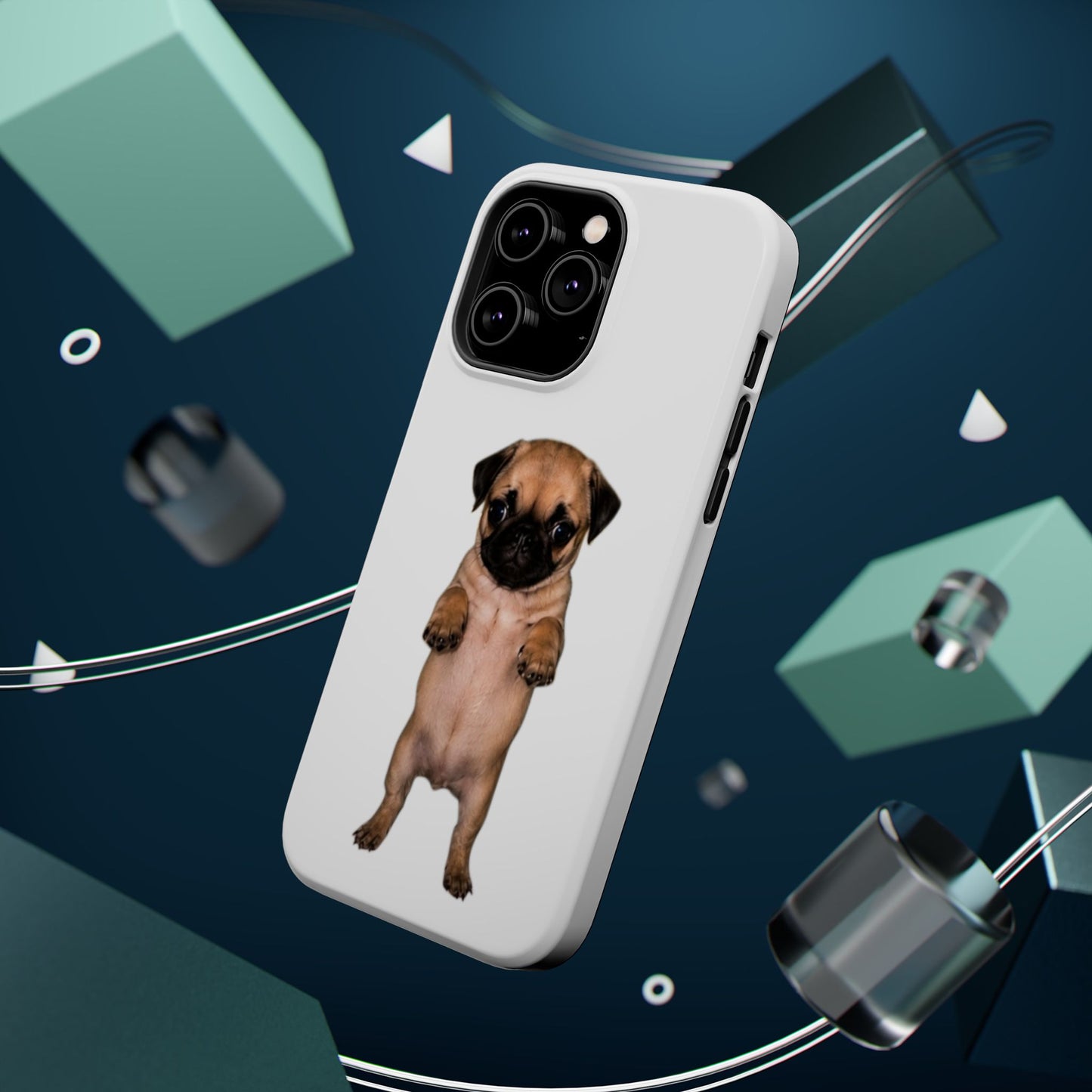 Pug Puppy Magnetic Impact-Resistant Phone Case