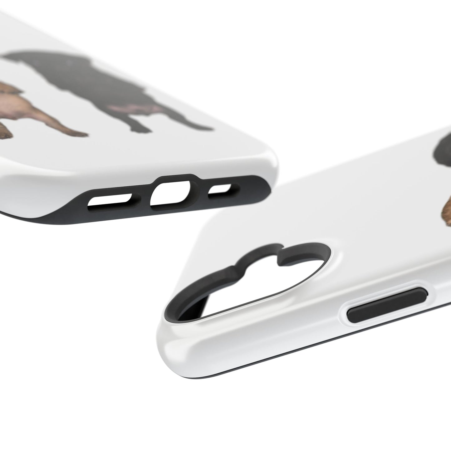 Pug Duo Magnetic Impact-Resistant Phone Case