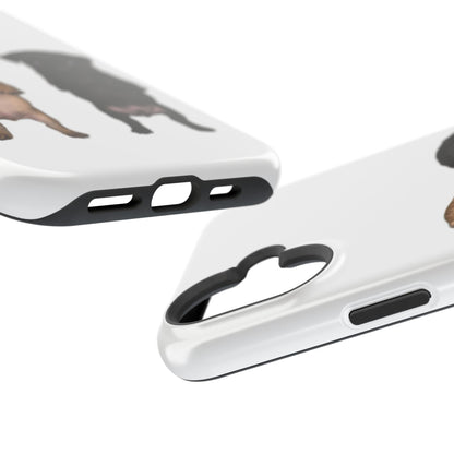 Pug Duo Magnetic Impact-Resistant Phone Case