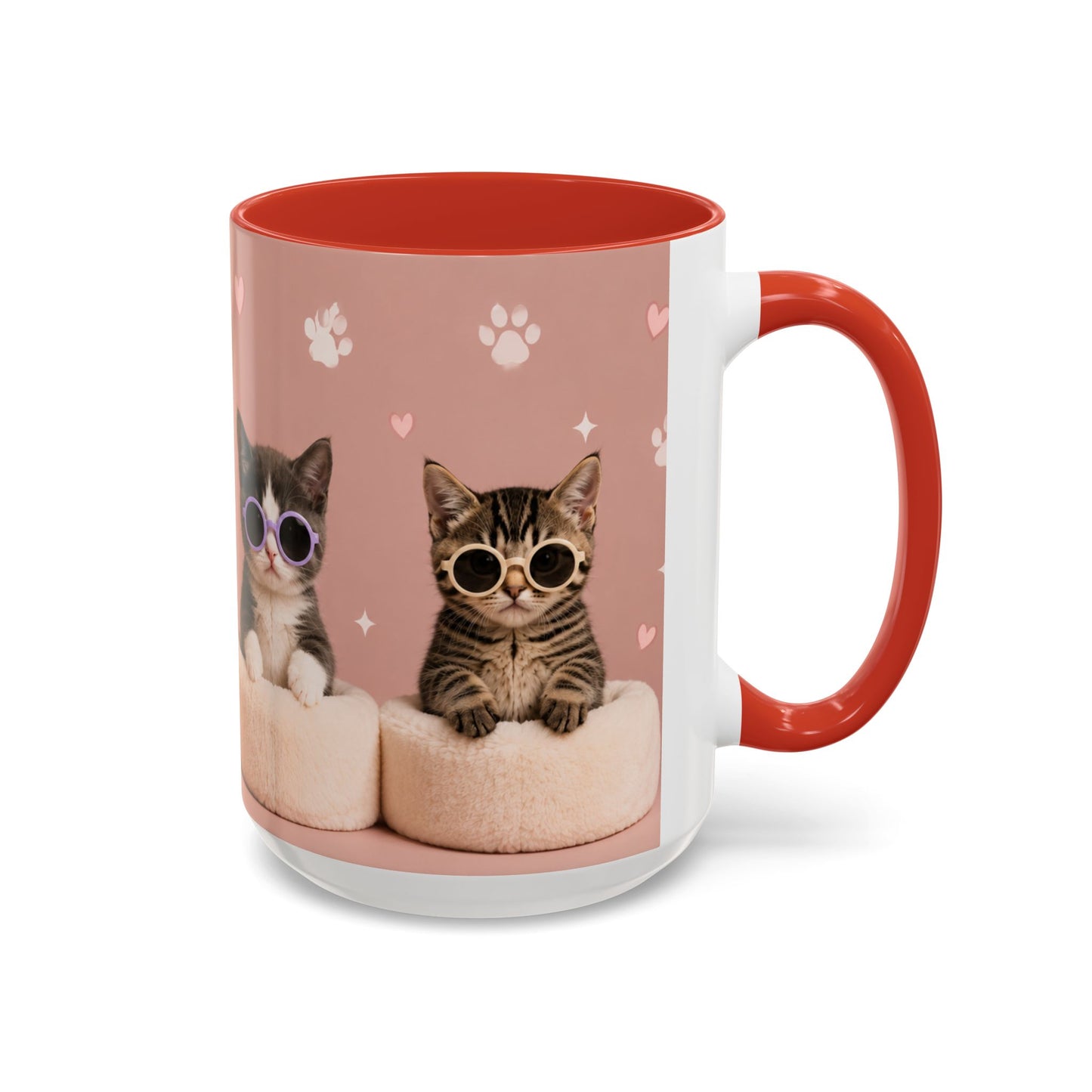 Cute Cat Lovers Coffee Mug - 11 & 15oz - Perfect Gift for Pet Owners