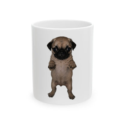 Cute Pug Puppy Ceramic Mug  (11oz & 15oz)