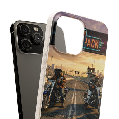 Motorcycle Road Trip Biodegradable Phone Case