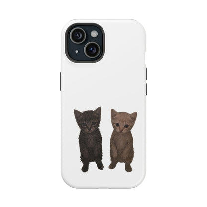 Cute Kittens Magnetic Impact-Resistant Phone Case