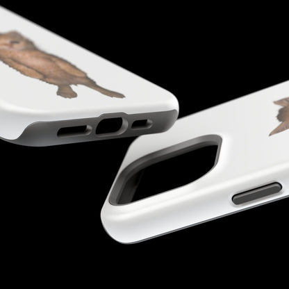 Cute Standing Kitten Magnetic Impact-Resistant Phone Case