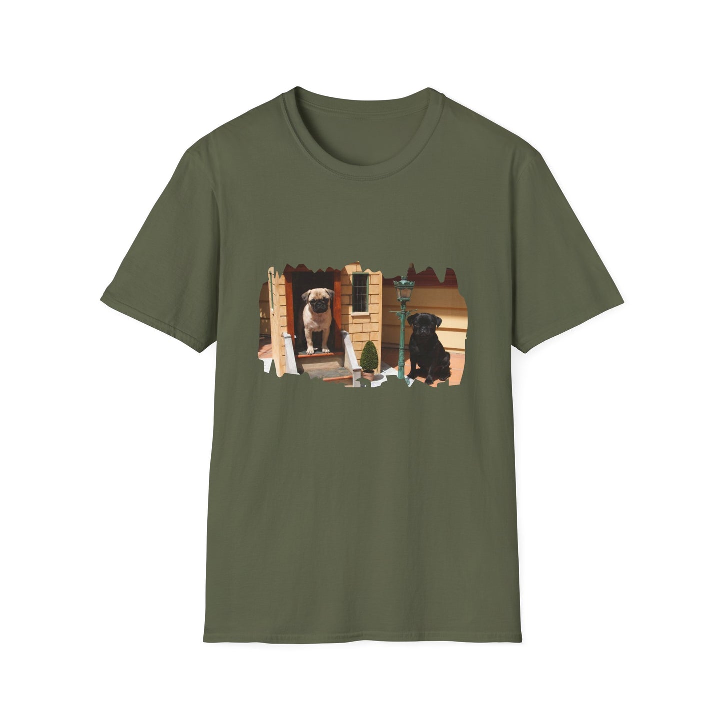 Biscuit & Nugget T‑Shirt — Cute Pet Photo Tee for Dog Lovers