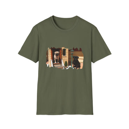 Biscuit & Nugget T‑Shirt — Cute Pet Photo Tee for Dog Lovers