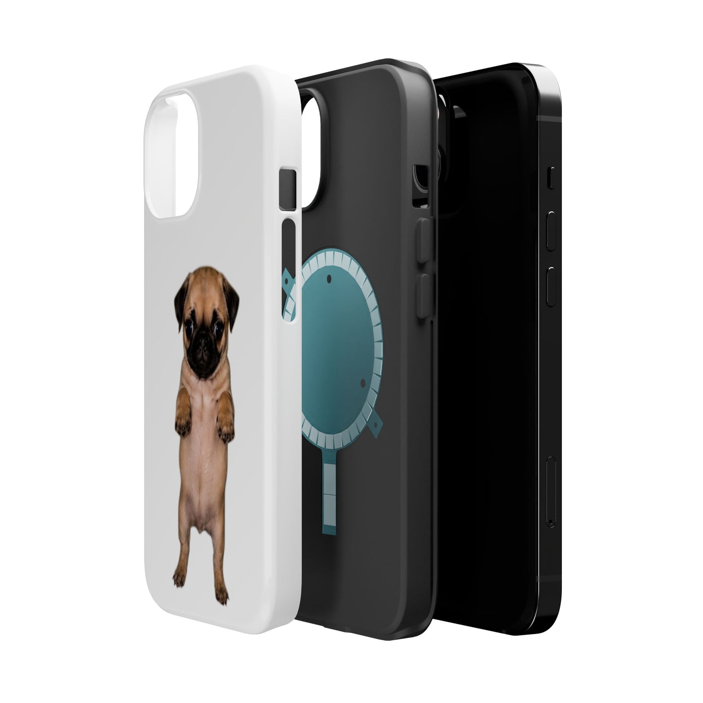 Pug Puppy Magnetic Impact-Resistant Phone Case