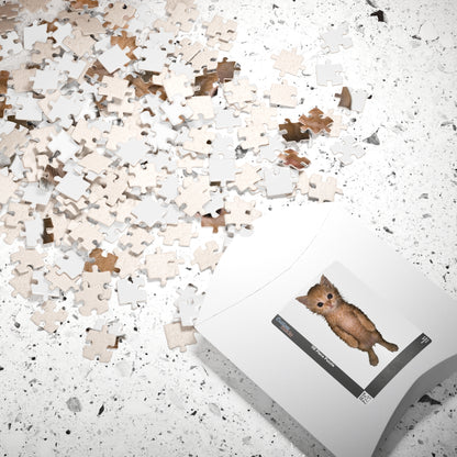 Cute Standing Kitten Puzzle — Cute Cat Jigsaw for Adults & Kids