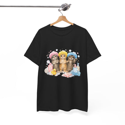 Cute Kittens Bath Time T-Shirt