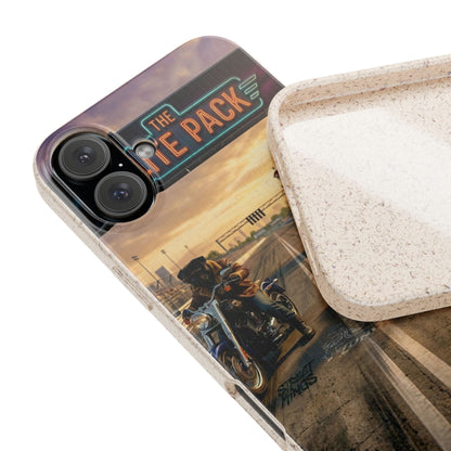 Motorcycle Road Trip Biodegradable Phone Case