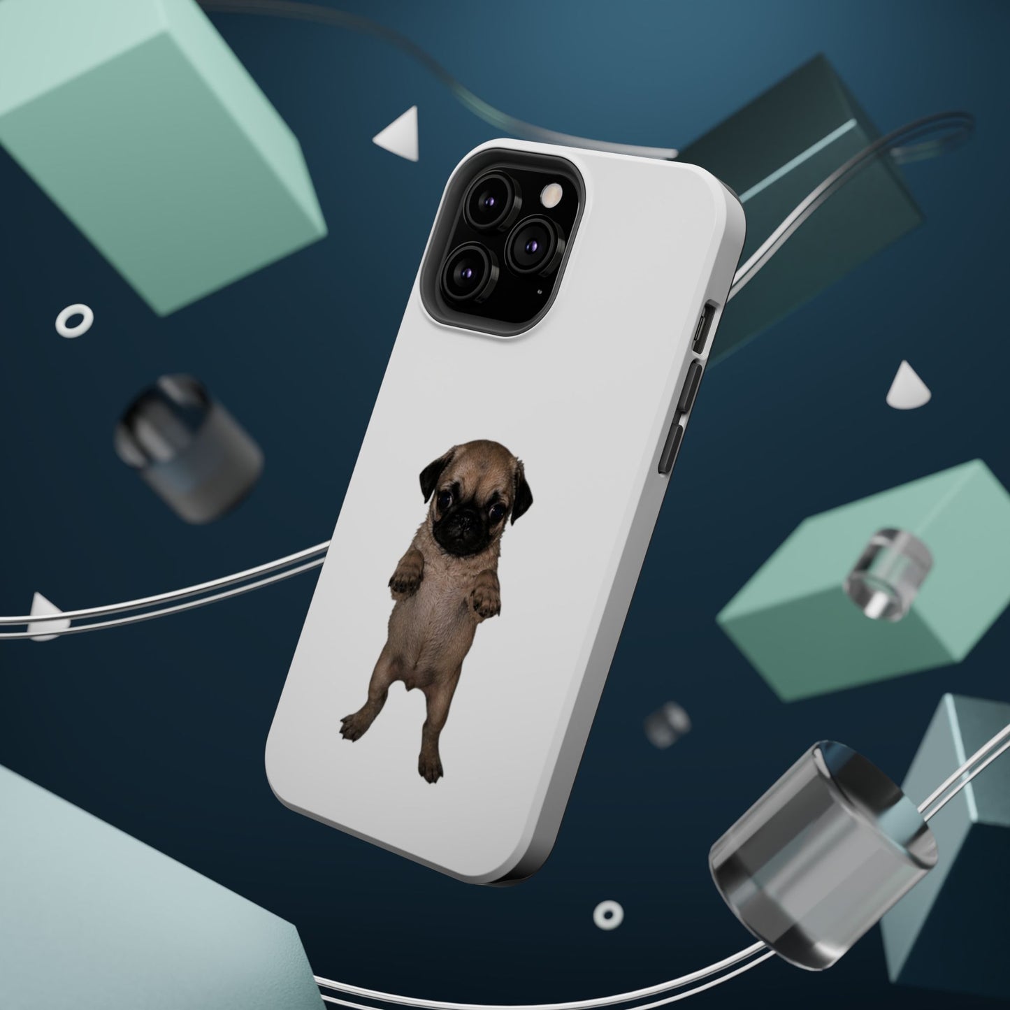 Pug Puppy Magnetic Impact-Resistant Phone Case