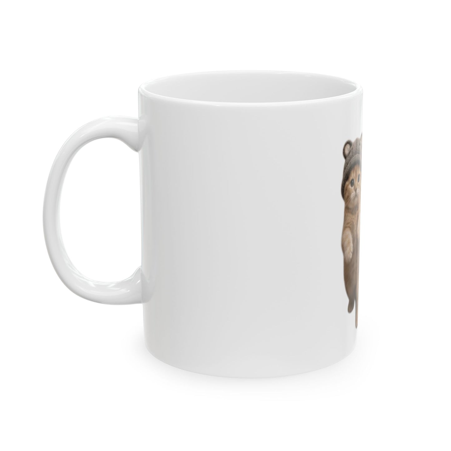Cute Kittens in Hats Ceramic Mug (11oz, 15oz)
