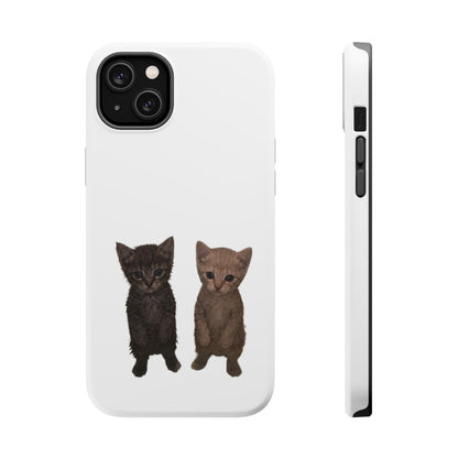 Cute Kittens Magnetic Impact-Resistant Phone Case