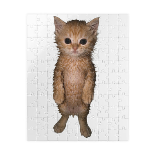 Cute Standing Kitten Puzzle — Cute Cat Jigsaw for Adults & Kids
