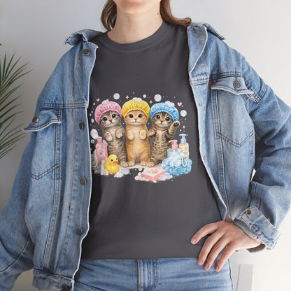 Cute Kittens Bath Time T-Shirt