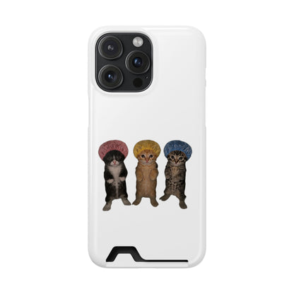 Cute Kittens with Hats Phone Case