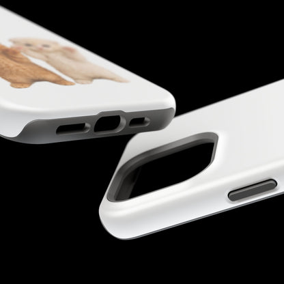 Cute Raising Paws Kittens Magnetic Impact-Resistant  Phone Case