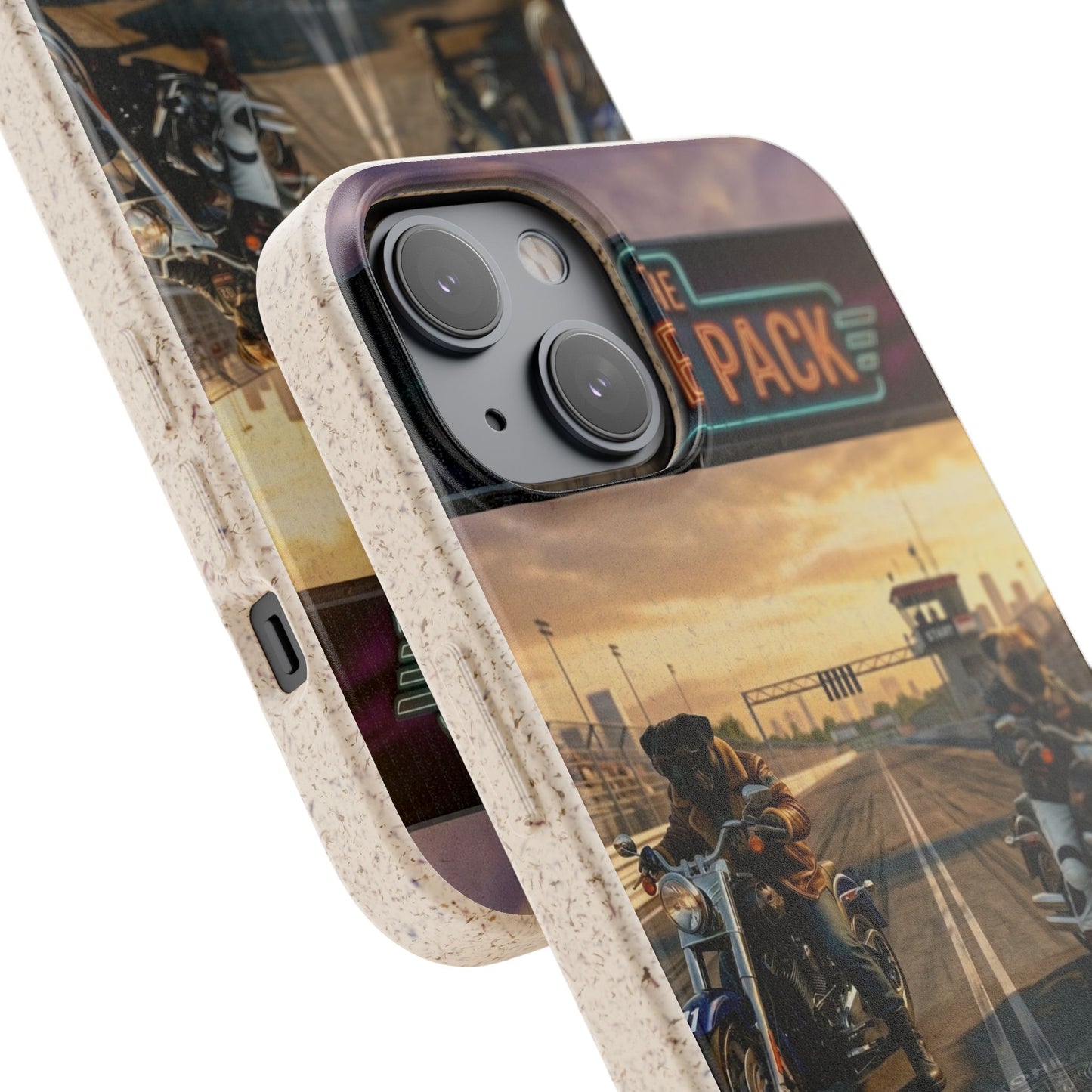 Motorcycle Road Trip Biodegradable Phone Case