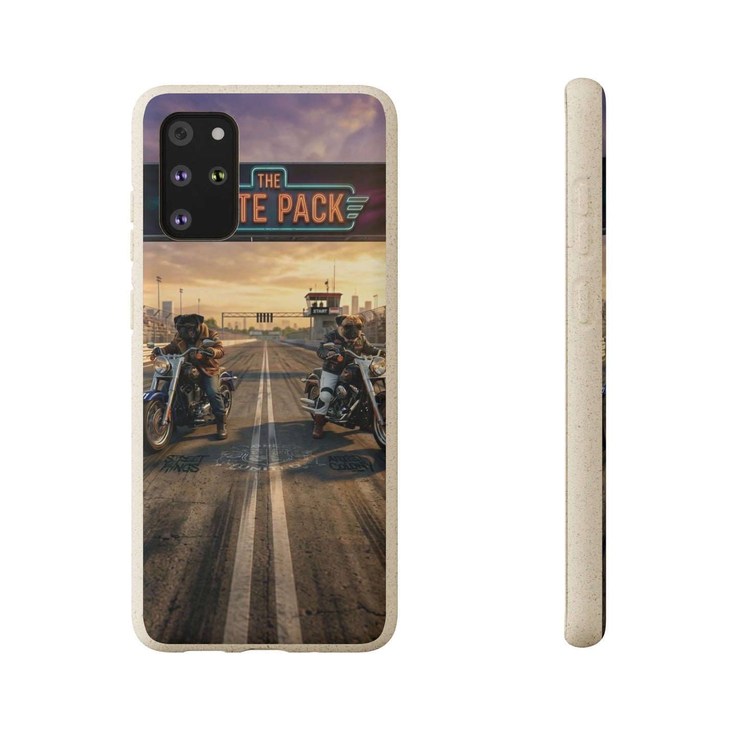 Motorcycle Road Trip Biodegradable Phone Case