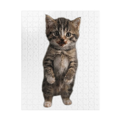Cute Standing Tabby Kitten Jigsaw Puzzle