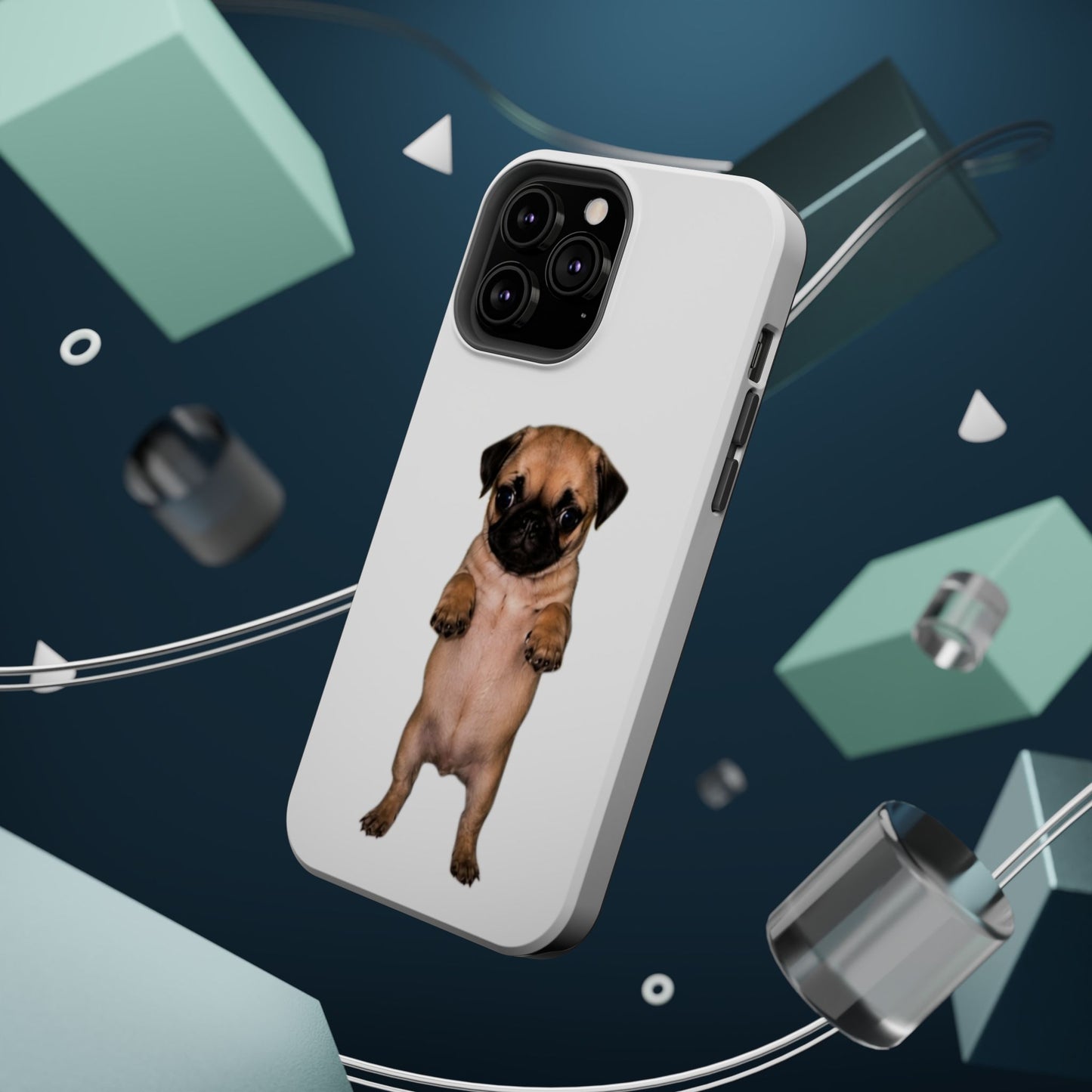 Pug Puppy Magnetic Impact-Resistant Phone Case