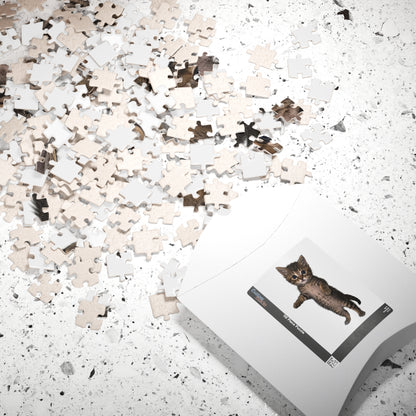 Cute Standing Kitten Puzzle