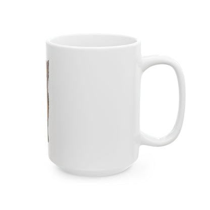 Cute Standing Kitten Ceramic Mug  (11oz/15oz)