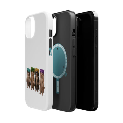 Dancing Kittens Minecraft Helmet Magnetic Impact-Resistant Phone Case