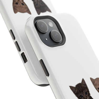 Cute Kittens Magnetic Impact-Resistant Phone Case