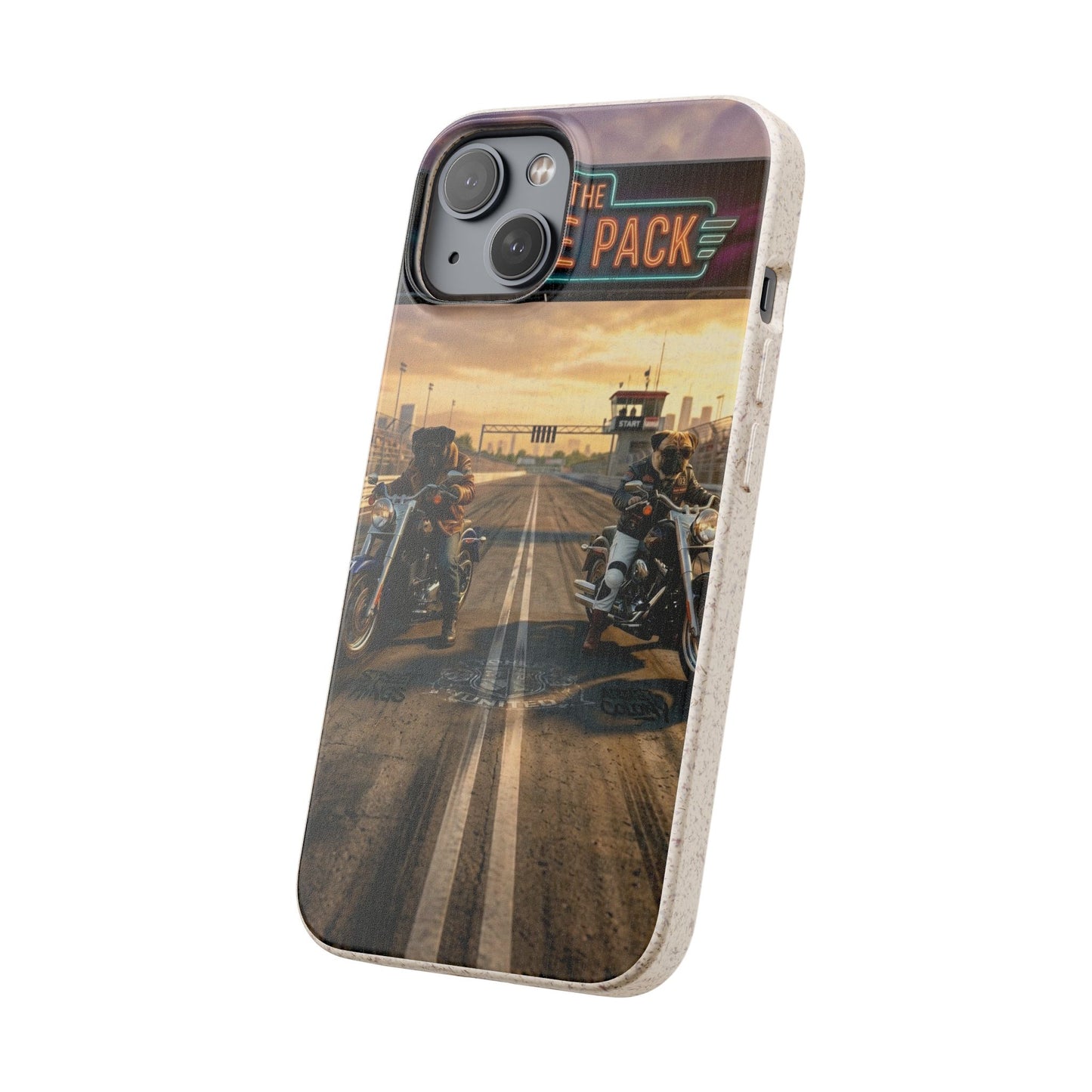 Motorcycle Road Trip Biodegradable Phone Case