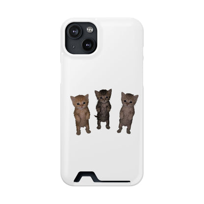 Cute Trio Kittens Phone Case