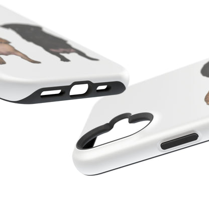 Pug Duo Magnetic Impact-Resistant Phone Case