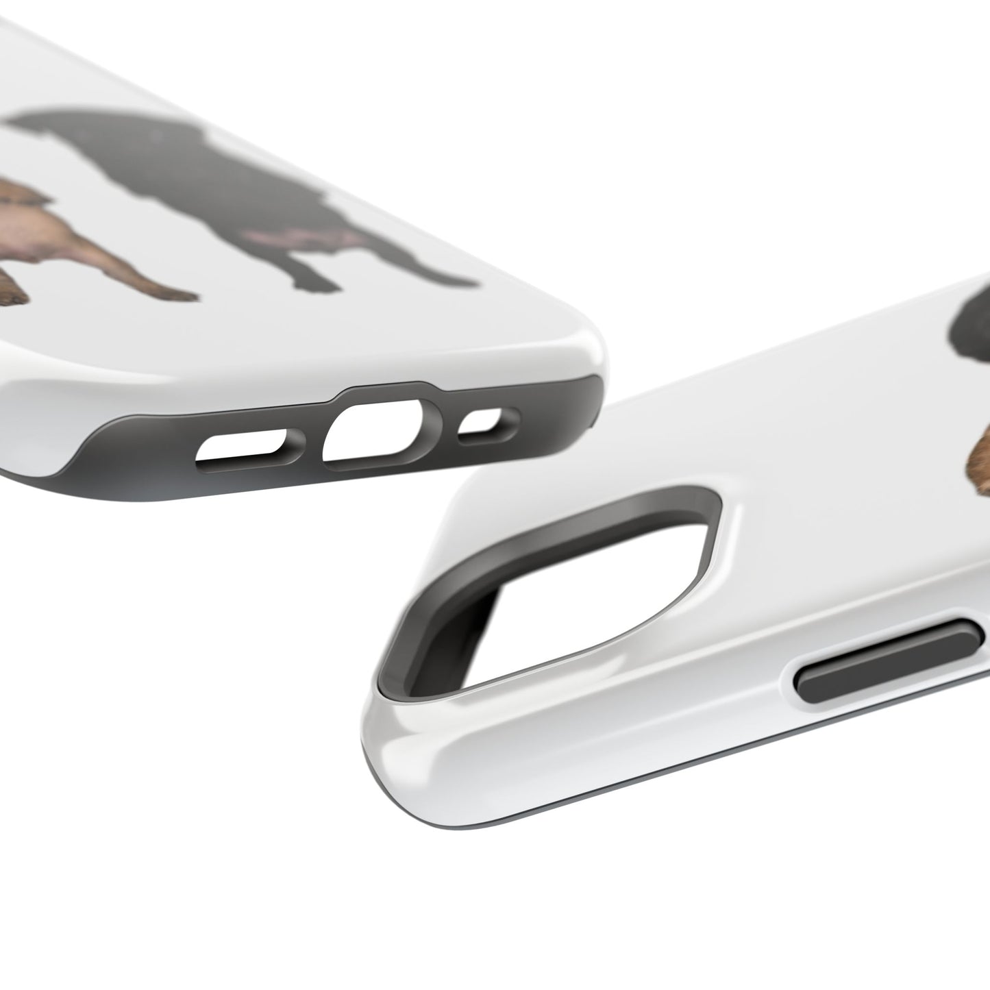 Pug Duo Magnetic Impact-Resistant Phone Case