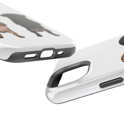 Pug Duo Magnetic Impact-Resistant Phone Case