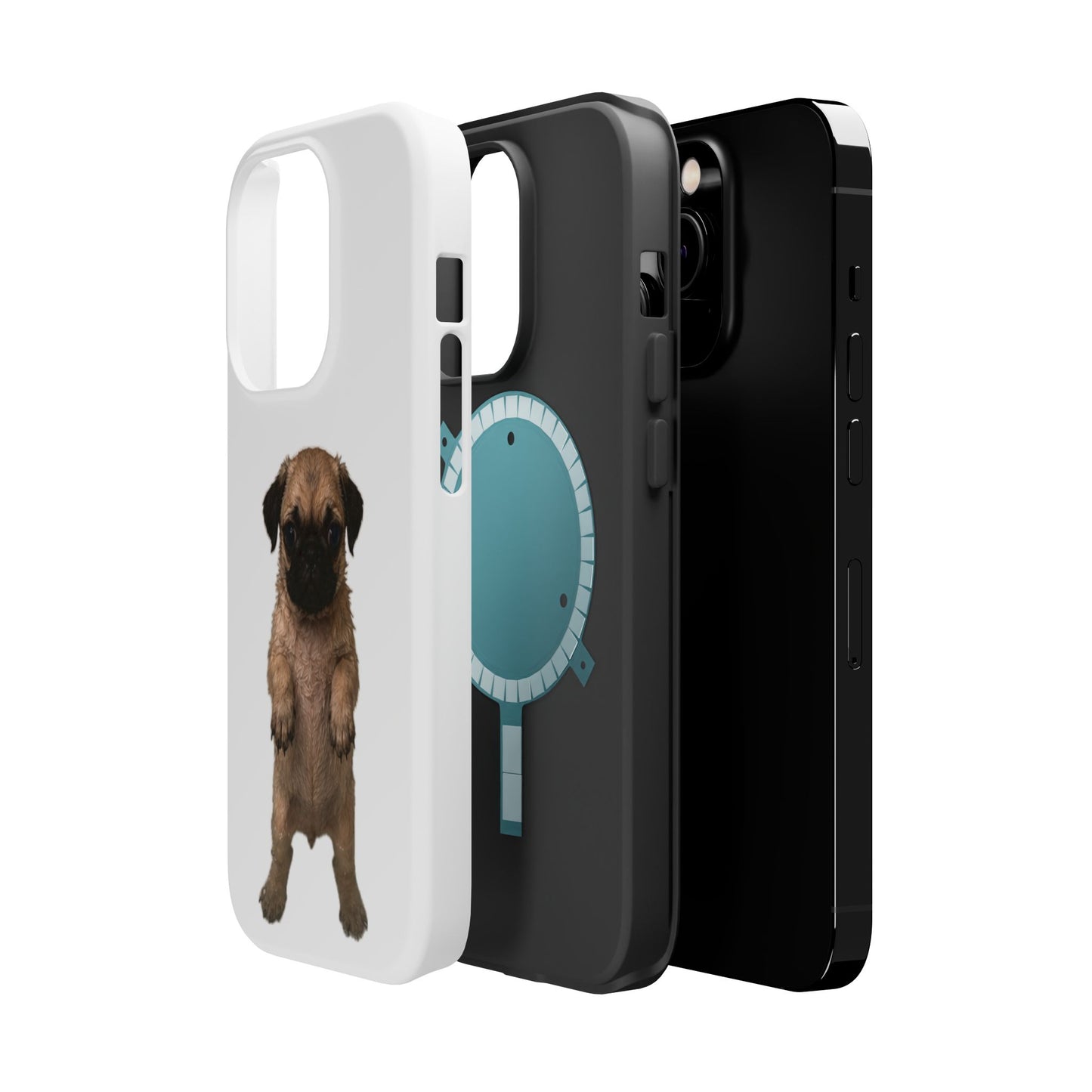 Pug Puppy Magnetic Impact-Resistant Phone Case