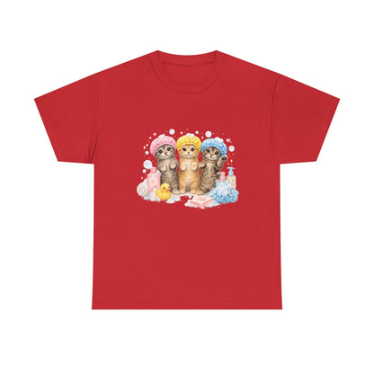 Cute Kittens Bath Time T-Shirt