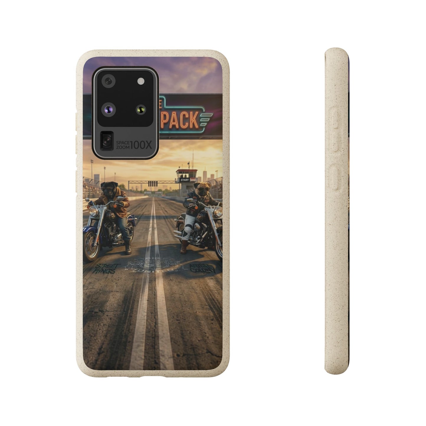 Motorcycle Road Trip Biodegradable Phone Case