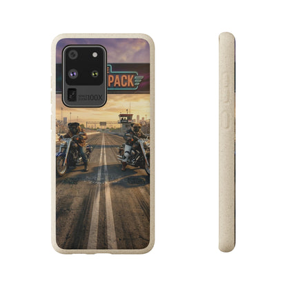 Motorcycle Road Trip Biodegradable Phone Case