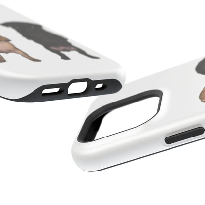 Pug Duo Magnetic Impact-Resistant Phone Case