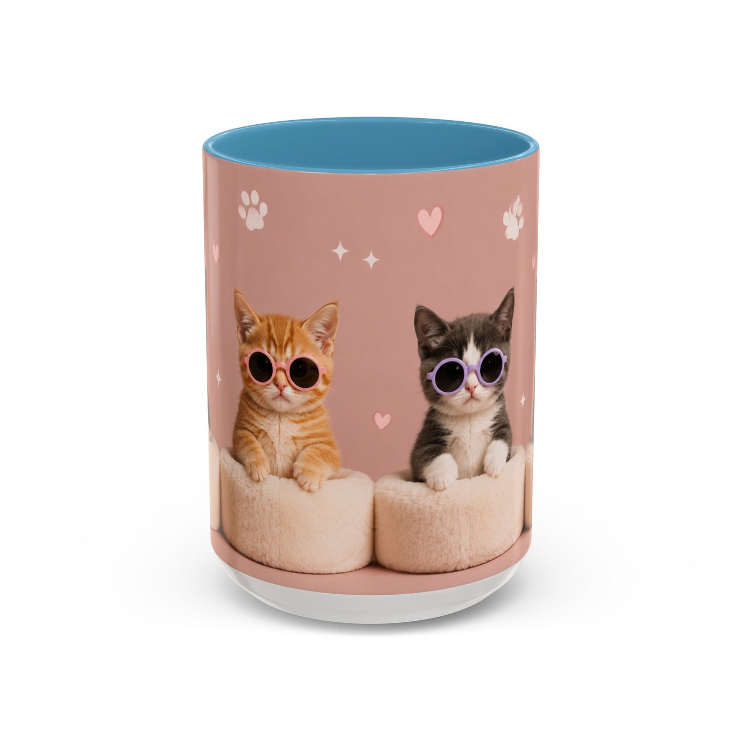 Cute Cat Lovers Coffee Mug - 11 & 15oz - Perfect Gift for Pet Owners