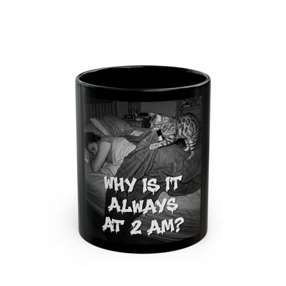 Why Is It Always 2 AM, Mug Creepy Paranormal Night Vision Coffee Cup