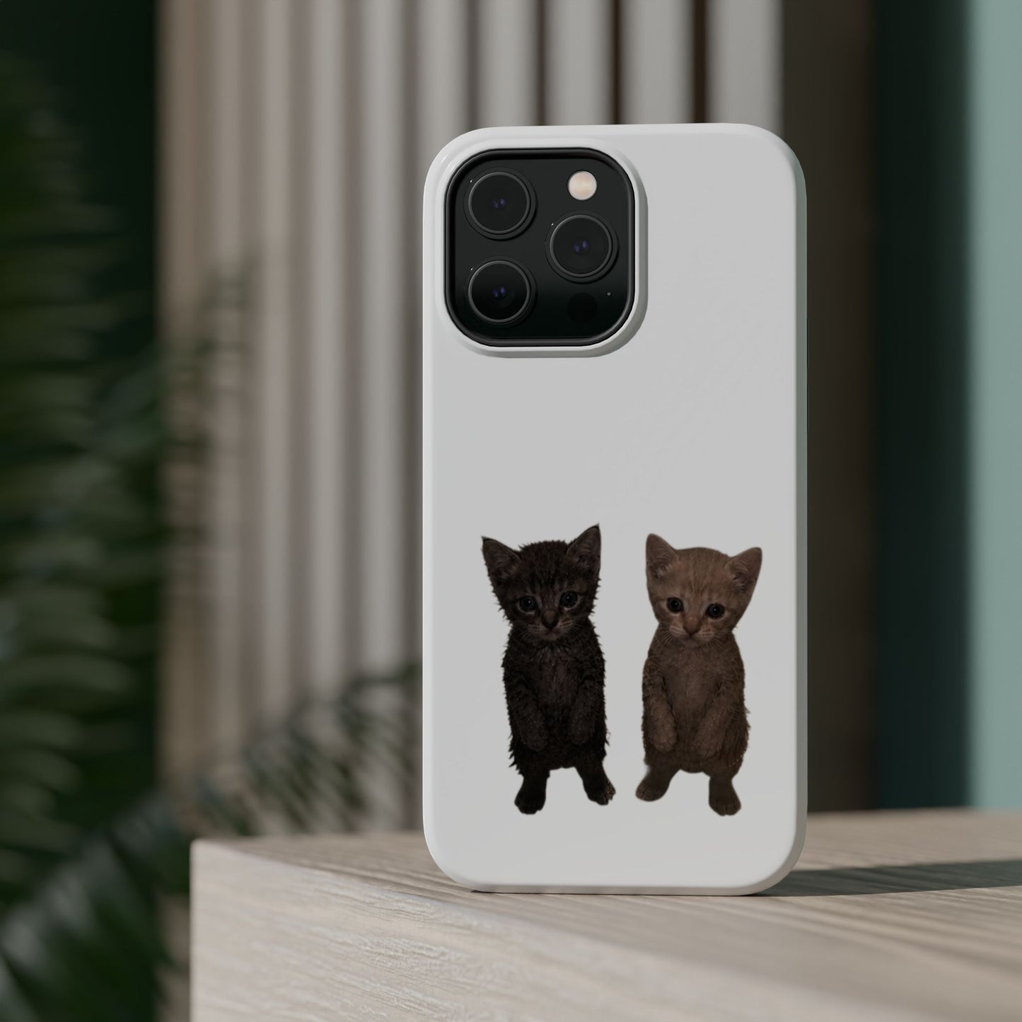Cute Kittens Magnetic Impact-Resistant Phone Case