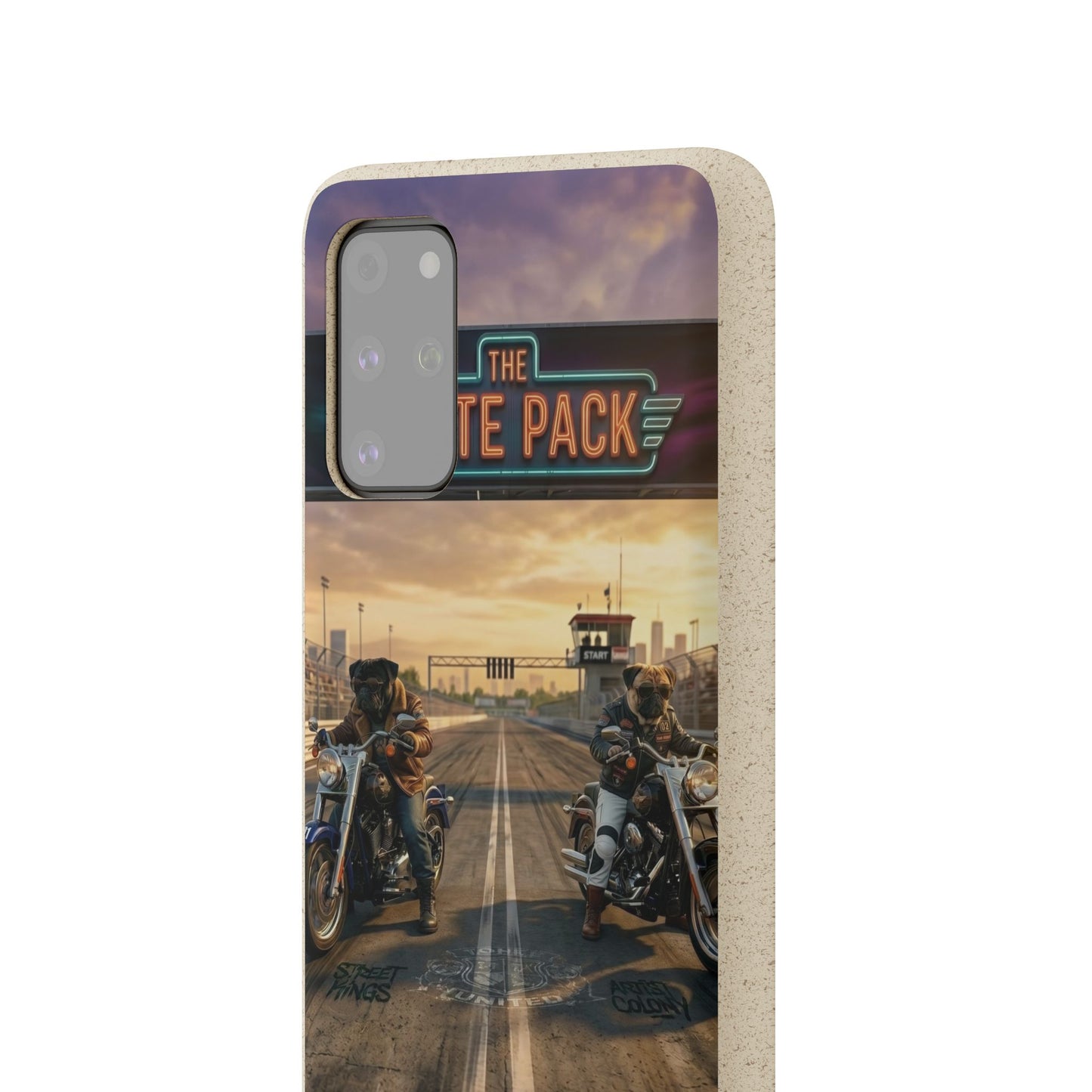 Motorcycle Road Trip Biodegradable Phone Case