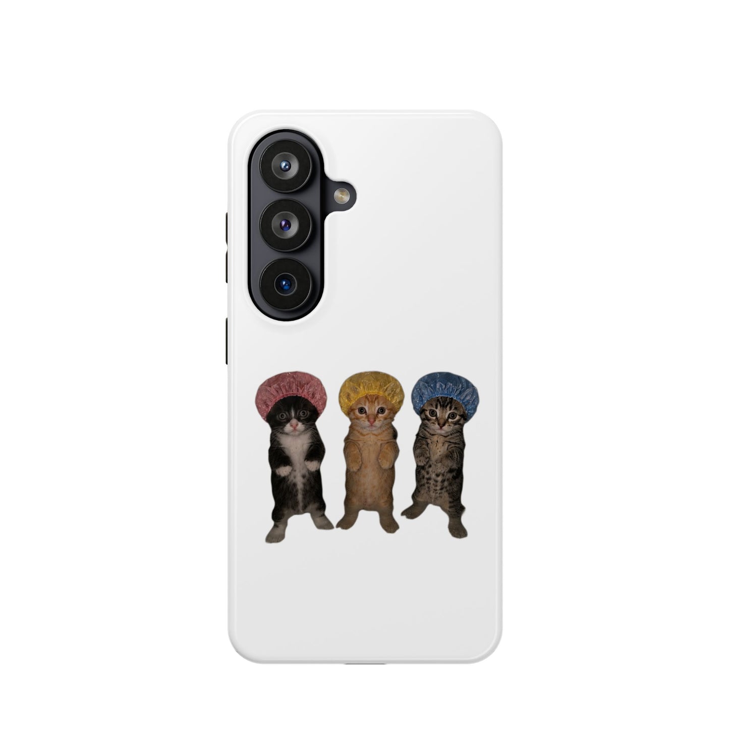 Cute Kittens in Bonnets  Magnetic Impact-Resistant Phone Case