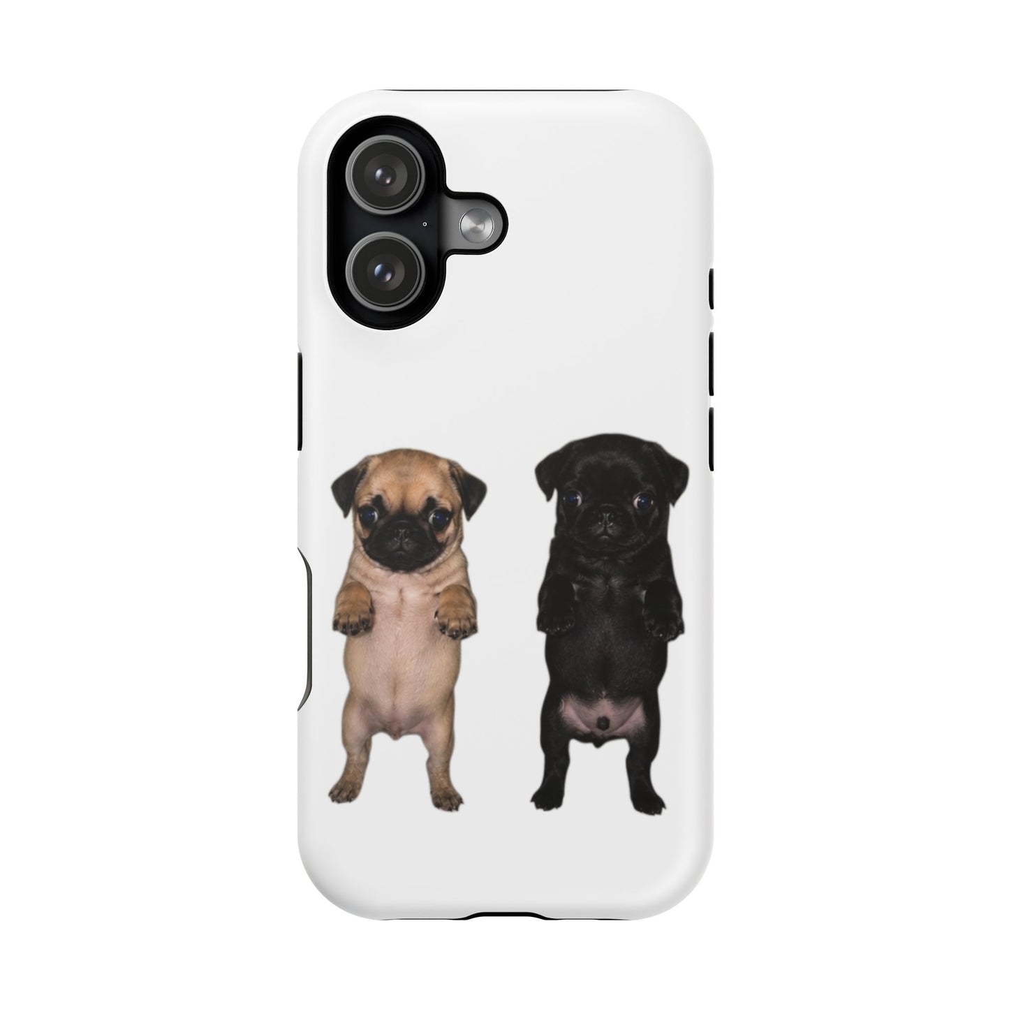 Pug Duo Magnetic Impact-Resistant Phone Case